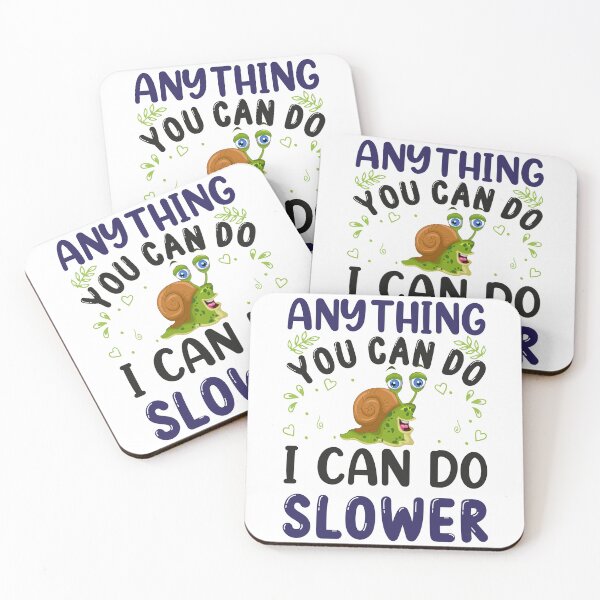 Item preview, Anything You Can do I Can do Slower, Essential Escargot T-Shirt And Stickers designed and sold by podekom.