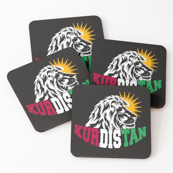Item preview, Kurdistan lion lion head kurd kurds kurdish designed and sold by DesignDS.