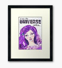 The universe within Gerahmtes Wandbild
