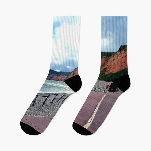 Item preview, Sidmouth Beach Jurassic Coast Devon England designed and sold by AndyEvansPhotos.
