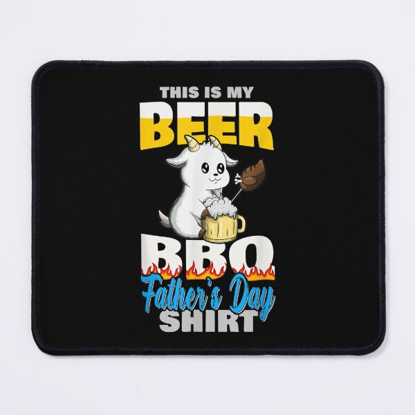 Item preview, Cute Goat Funny Bbq Grilling Beer Lover Father's Day  designed and sold by laurenm233.