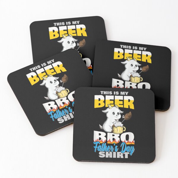 Item preview, Cute Goat Funny Bbq Grilling Beer Lover Father's Day  designed and sold by laurenm233.