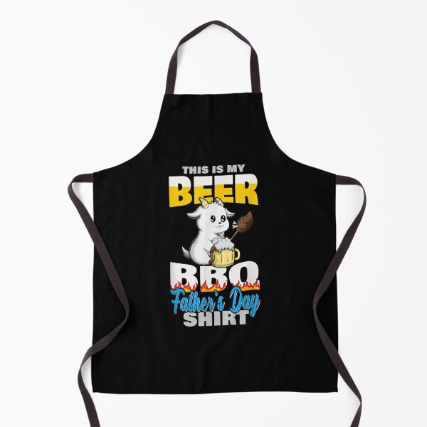 Item preview, Cute Goat Funny Bbq Grilling Beer Lover Father's Day  designed and sold by laurenm233.