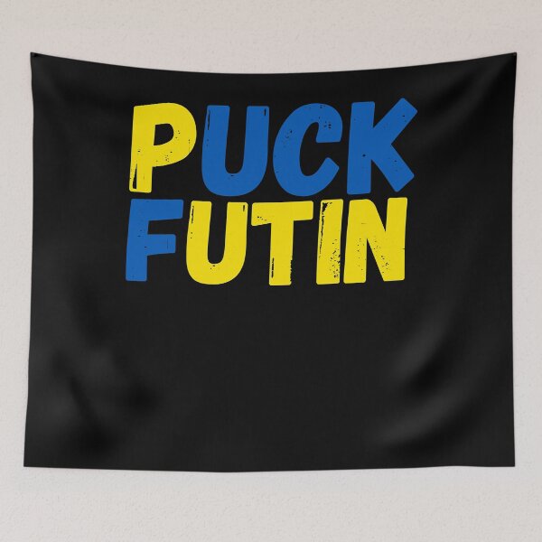 Item preview, Puck Futin No War Rus Uk designed and sold by marinaprim.