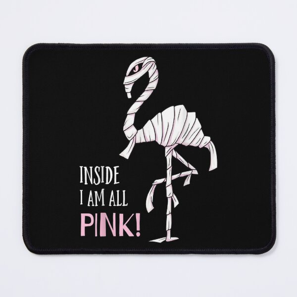 Item preview, Flamingo Halloween Inside I Am All Pink Mummy Not So Scary designed and sold by laurenm233.