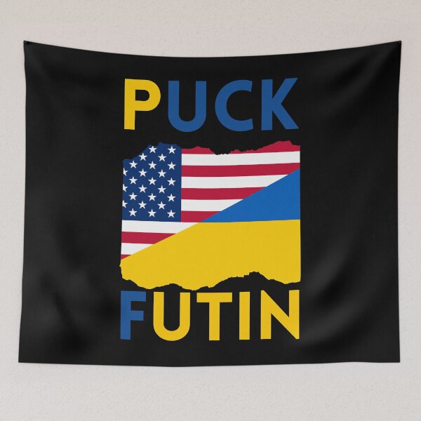 Item preview, Puck Futin No War Rus Uk designed and sold by marinaprim.