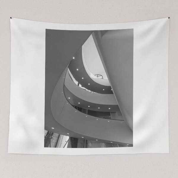 Item preview, Abstract curves of Novecento Museum designed and sold by pietrofoto.