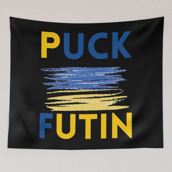 Item preview, Puck Futin No War Rus Uk designed and sold by marinaprim.