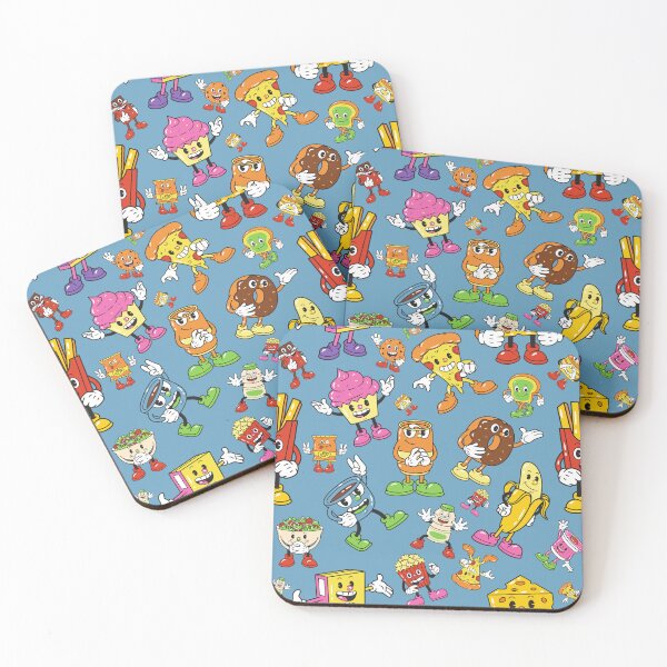 Item preview, cartoon food pattern designed and sold by Armkdesigns.