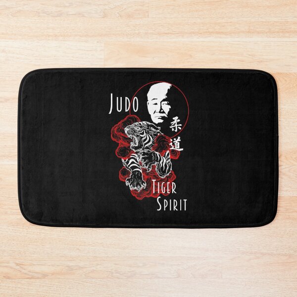 Item preview, Judo Jigoro Kano Tiger Spirit Martial Arts Budo Design designed and sold by Zanshin-Art.