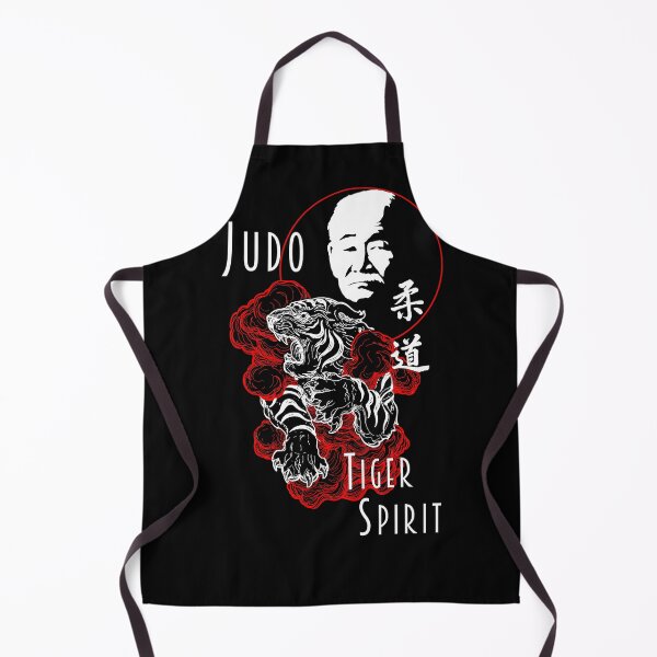 Item preview, Judo Jigoro Kano Tiger Spirit Martial Arts Budo Design designed and sold by Zanshin-Art.