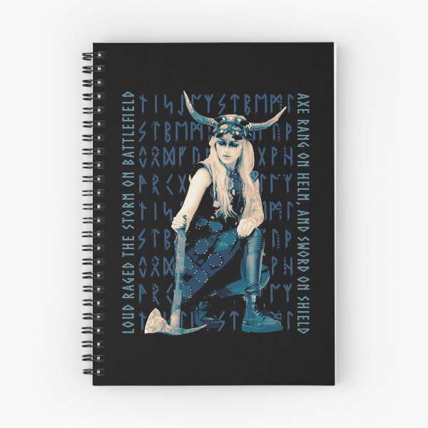 Item preview, Loud Raged the Storm, Norse Viking Proverb, Sagas, Viking Gift, Shield Maiden designed and sold by Proverbial Wisdom Design.