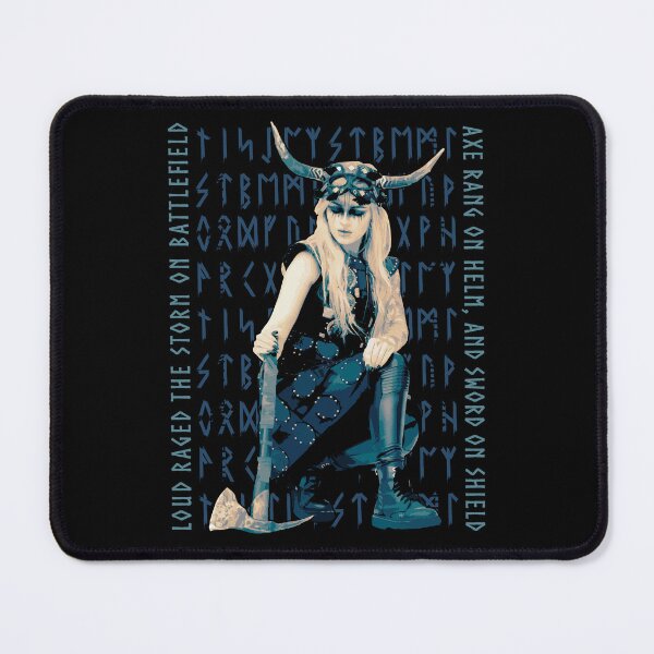 Item preview, Loud Raged the Storm, Norse Viking Proverb, Sagas, Viking Gift, Shield Maiden designed and sold by Proverbial Wisdom Design.