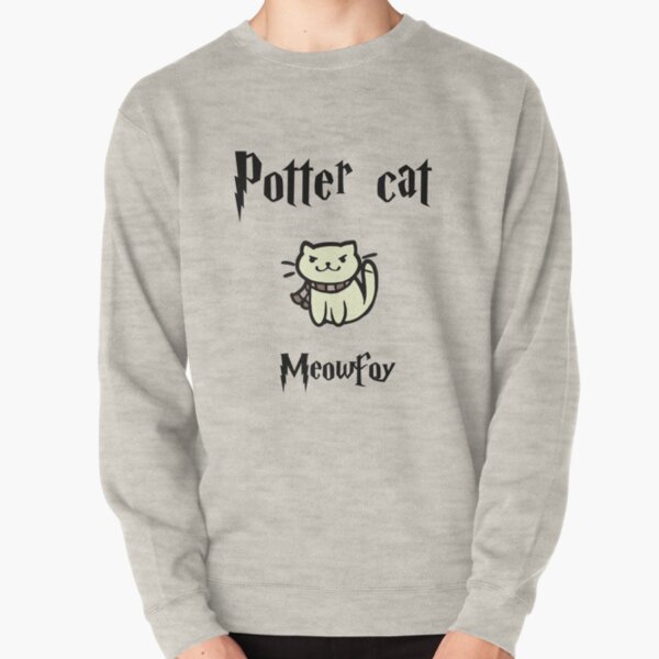 POTTER CATS HARRY PAWTER Pullover Sweatshirt