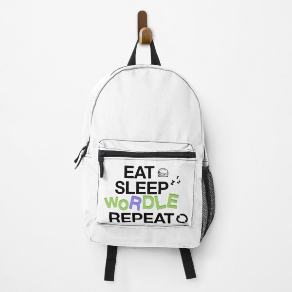 Item preview, eat sleep wordle repeat designed and sold by Riklamcreative.