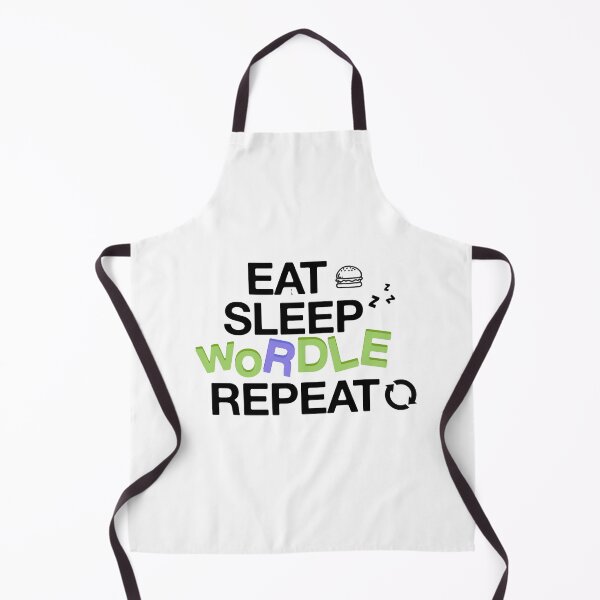 Item preview, eat sleep wordle repeat designed and sold by Riklamcreative.