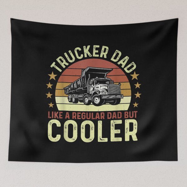 Item preview, Driver Retro Trucker Dad Just A Regular Dad But Cooler  designed and sold by laurenm233.