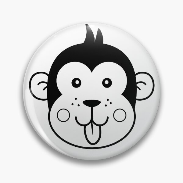 Item preview, Monkey Cheeky Tongue Funny Kids Design designed and sold by samshirts.