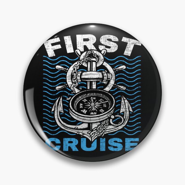 Item preview, First Cruise Ever First-Timer Sailing Gift designed and sold by retrodesigner14.