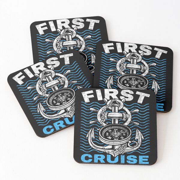 Item preview, First Cruise Ever First-Timer Sailing Gift designed and sold by retrodesigner14.