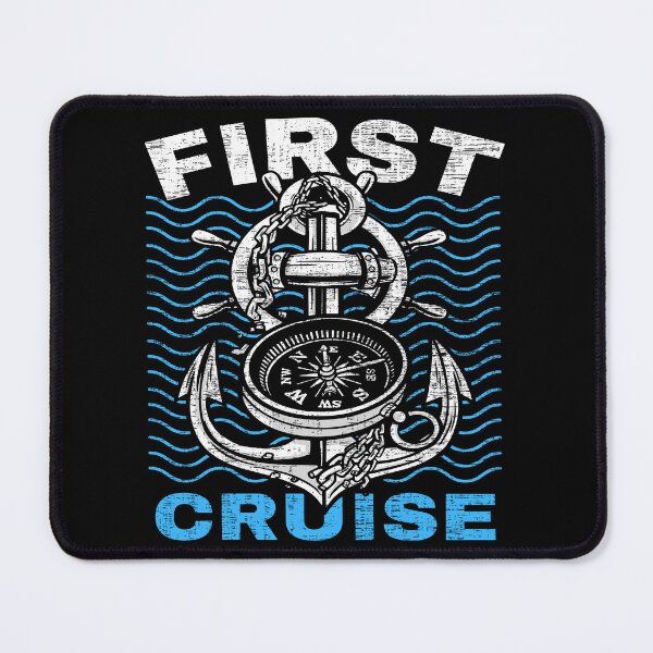 Item preview, First Cruise Ever First-Timer Sailing Gift designed and sold by retrodesigner14.