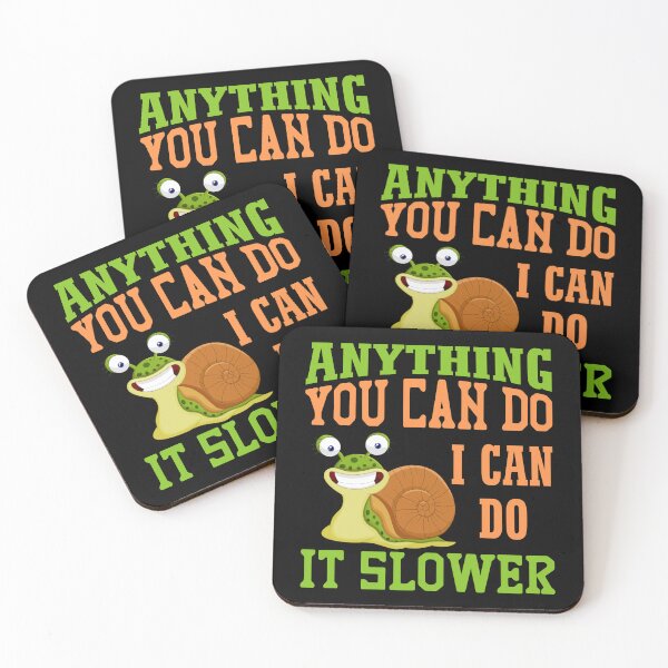 Item preview, Anything You Can do I Can do Slower, Essential Escargot T-Shirt And Stickers designed and sold by podekom.