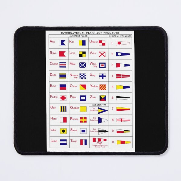 Item preview, Standard Chart Of 'international Flags And Pennants' Of The International Code Of Si designed and sold by ricedali41.