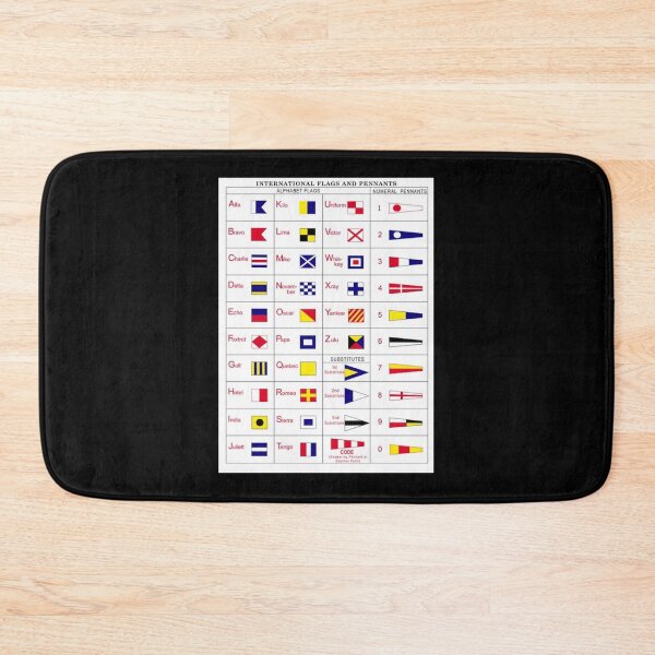 Item preview, Standard Chart Of 'international Flags And Pennants' Of The International Code Of Si designed and sold by ricedali41.