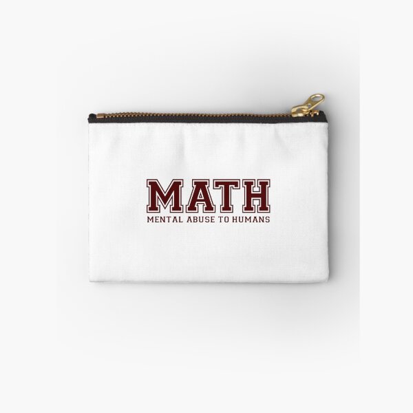 Item preview, MATH is Mental Abuse To Humans designed and sold by TheShirtYurt.