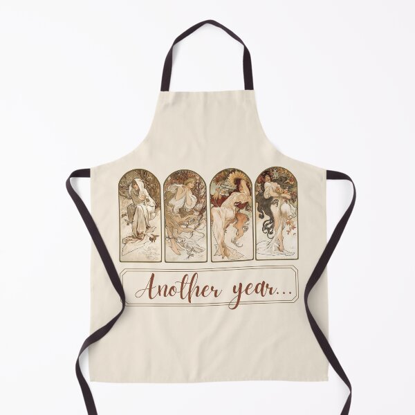 Item preview, The seasons by Alphonse Mucha designed and sold by see-the-fox.