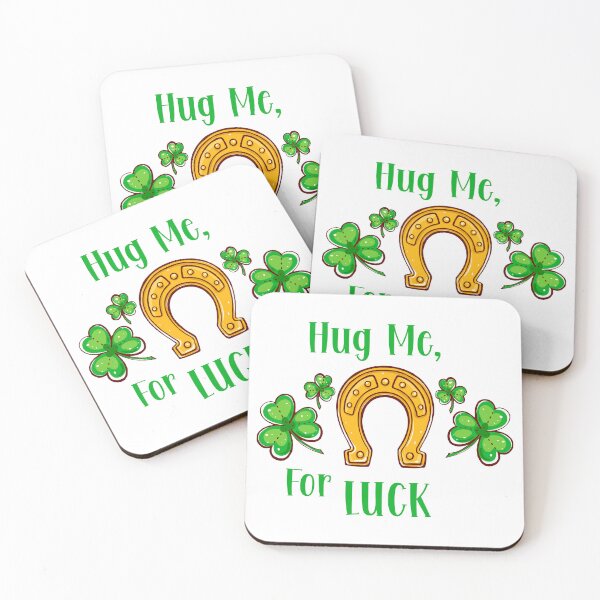 Item preview, Hug me for Luck, St Patricks Day Shirt  designed and sold by SpringPetals.