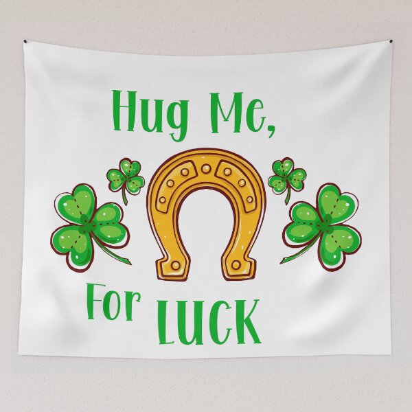 Item preview, Hug me for Luck, St Patricks Day Shirt  designed and sold by SpringPetals.
