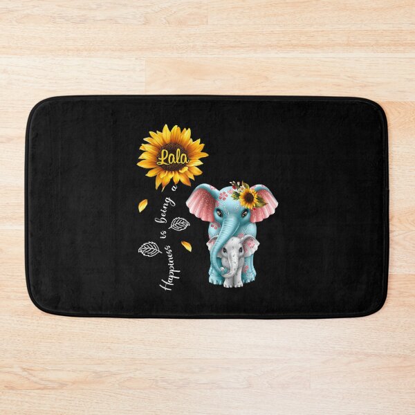Item preview, Elephant Sunflower Happiness Is Being Lala Christmas  designed and sold by laurenm233.