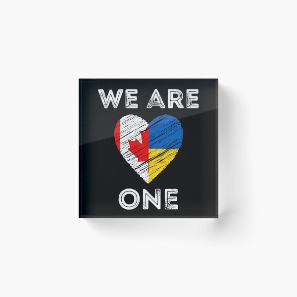 Item preview, Canada Supports Ukraine t-Shirt , Support Ukraine , We are One shirt designed and sold by zoonix.