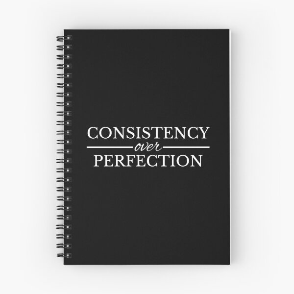 Item preview, Consistency Over Perfection, Motivational And Inspirational Quote designed and sold by SweetestPrints.