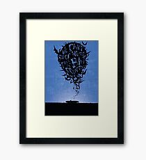 Hunter S Thompson Inspired print Framed Print