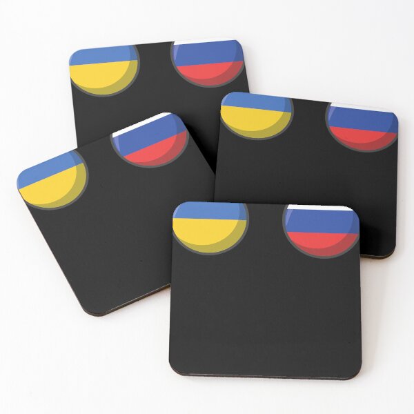 Aperçu de l'œuvre Russie Ukraine No War Peace Is Better Drapeaux créée et vendue par deshontameci.