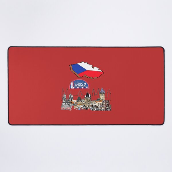 Item preview, world flag Czech Republic designed and sold by FunZoo.