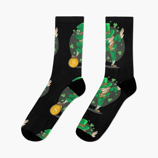 Item preview, Funny dabbing Leprechaun Shamrock st Patrick's Day lucky Green Gnomes for Women designed and sold by markosss.
