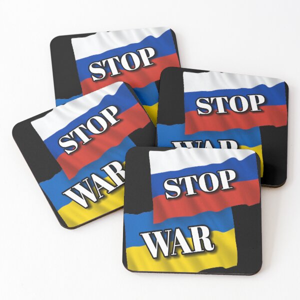 Item preview, RUSSIA UKRAINE STOP WAR designed and sold by deshontameci.