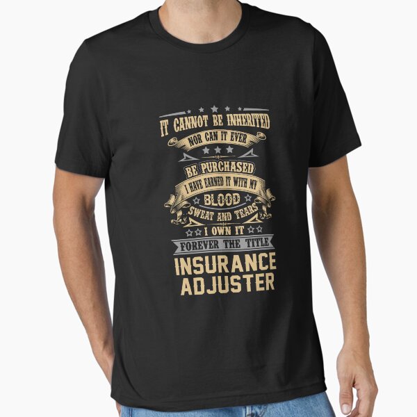 Item preview, Insurance Adjuster T Shirt - Forever The Title Job Gift Item Tee designed and sold by celiagomez456.