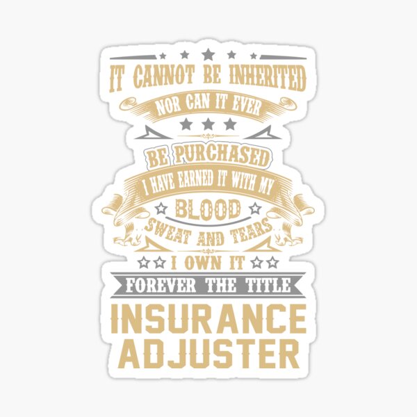 Item preview, Insurance Adjuster T Shirt - Forever The Title Job Gift Item Tee designed and sold by celiagomez456.