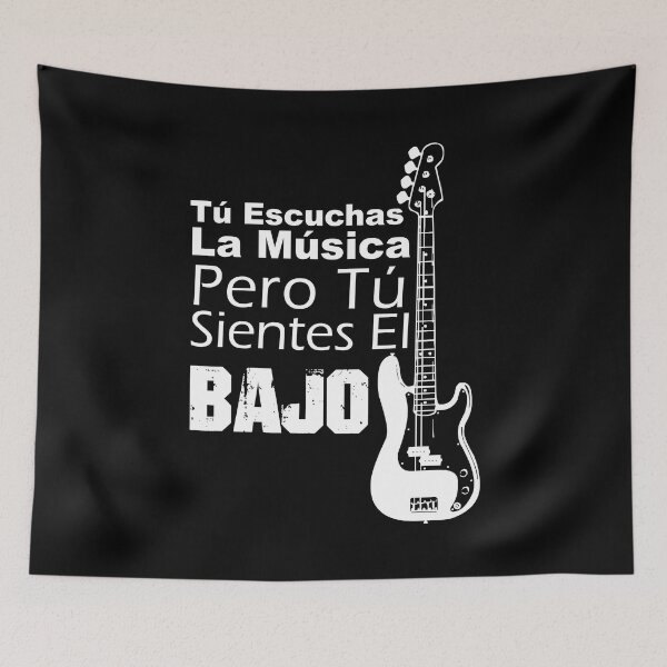 Item preview, Tú escuchas la música pero te sientes el bajo - Bass Player -Bass - Bassist designed and sold by RazzArt.