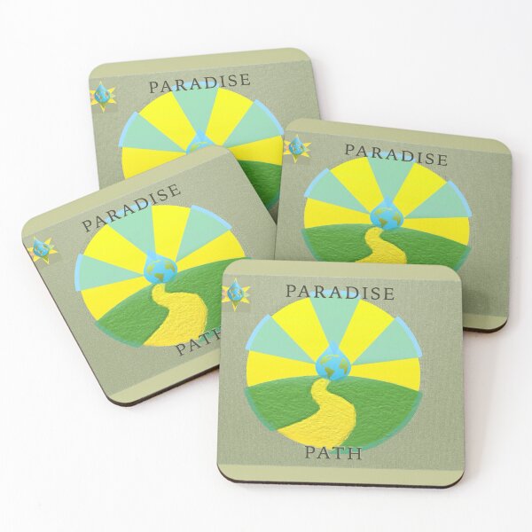 Item preview, Paradise path design abstract painting - Wear you holiday on your shirt  designed and sold by SpArtk.