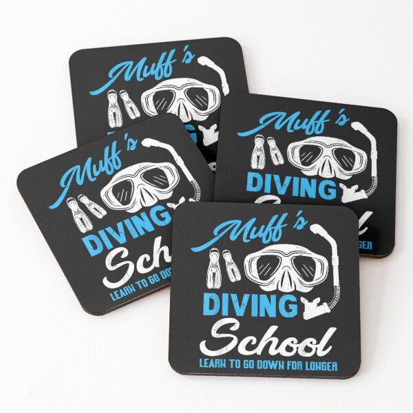 Item preview, Funny Scuba Diving Muff Diver School Satire Comedy  designed and sold by laurenm233.