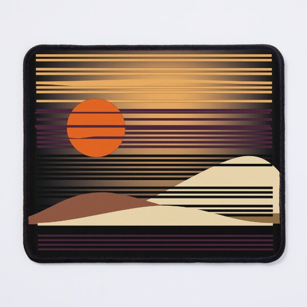 Item preview, Sun setting over the dunes designed and sold by grafikestelle.