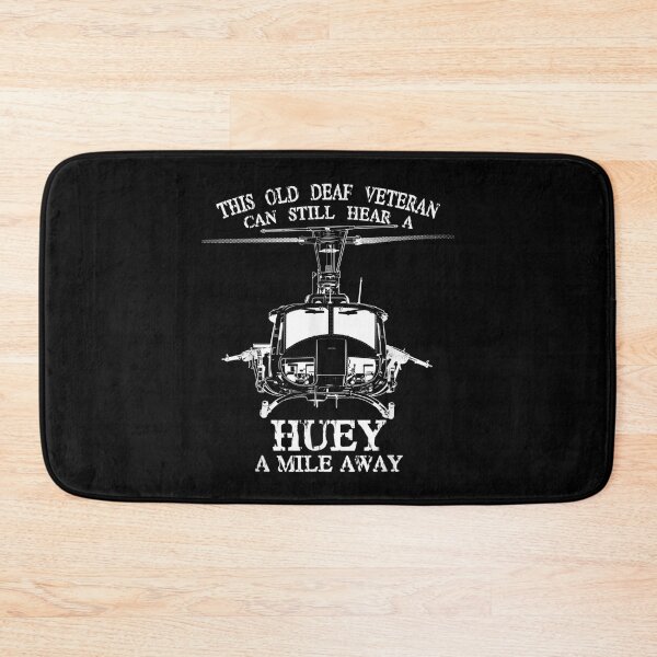 Item preview, Deaf Hear Huey A Mile Away Of Funny Veteran Huey Helicopter  designed and sold by laurenm233.