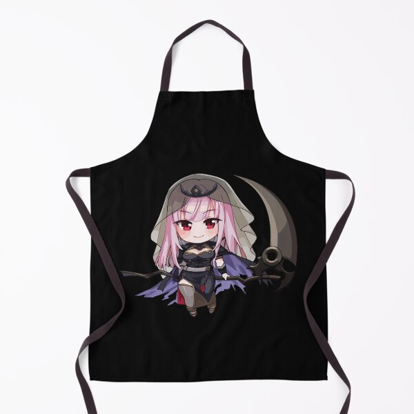Aperçu de l'œuvre Mori Calliope YouTuber virtuel Chibi créée et vendue par WeebooTr4sh.