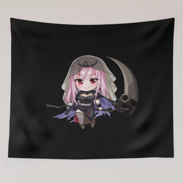 Aperçu de l'œuvre Mori Calliope YouTuber virtuel Chibi créée et vendue par WeebooTr4sh.