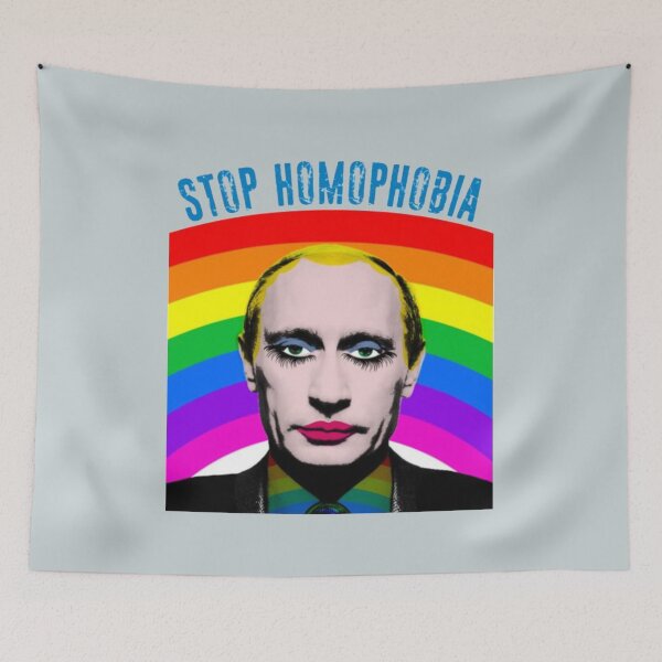 Item preview, Stop Putin Stop Homophobia designed and sold by AidanParki.